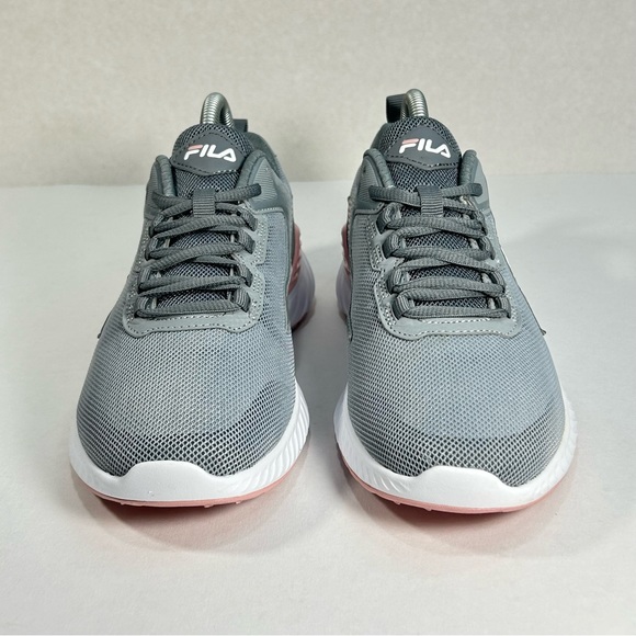 Fila Futurist C Gray & Blush Pink Athletic Running Sneakers Shoes; Women’s Sz 8 - Picture 9 of 16